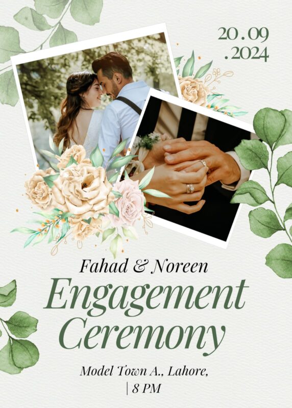 Engagement Card