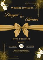 Wedding Invitation Card