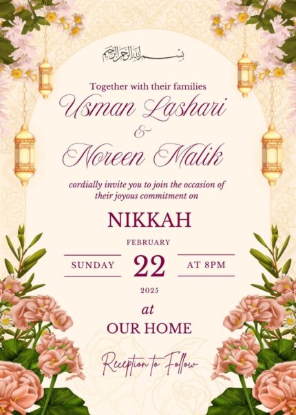 Digital Wedding Card