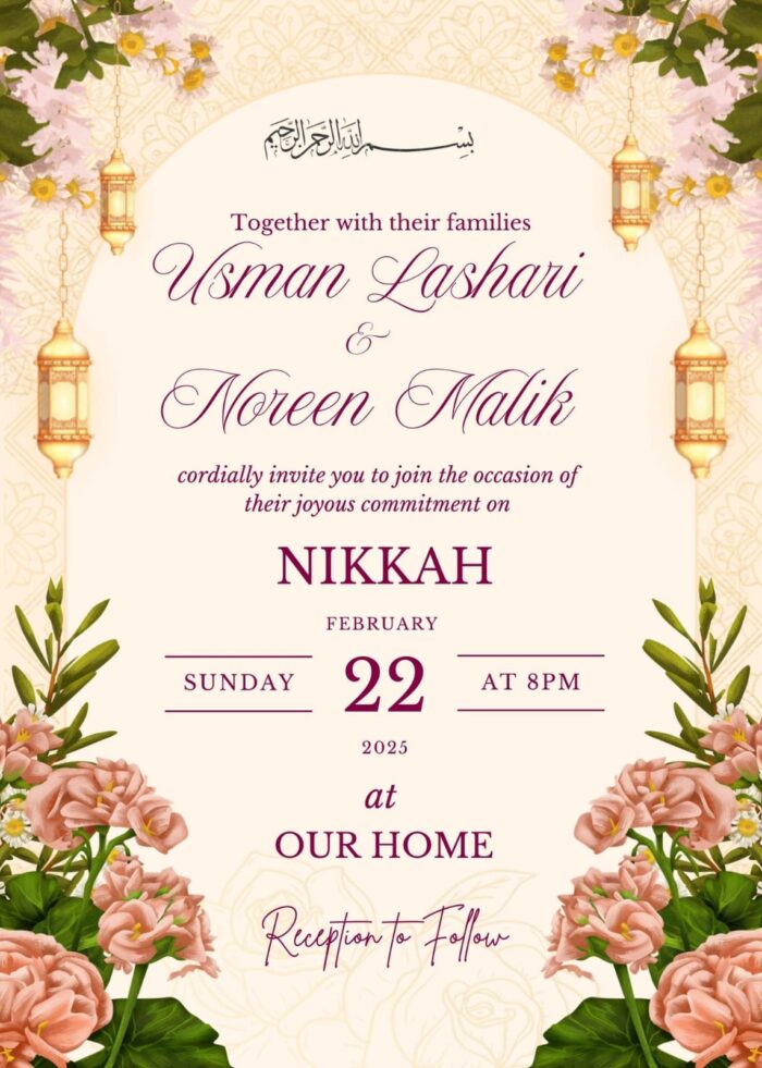 Digital Wedding Card