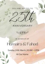 Anniversary Card